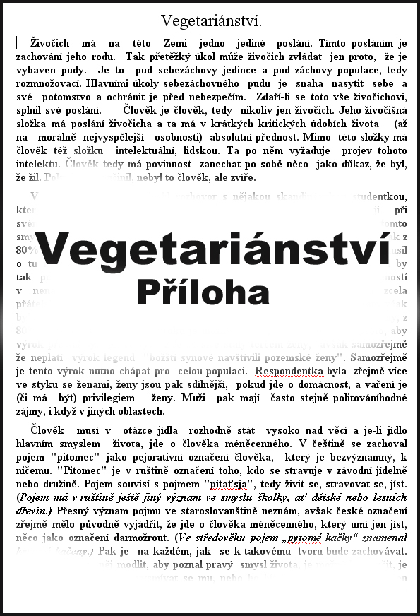 Veget. Priloha