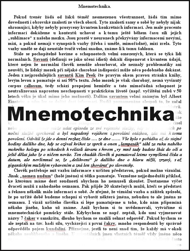 Mnemotechnika